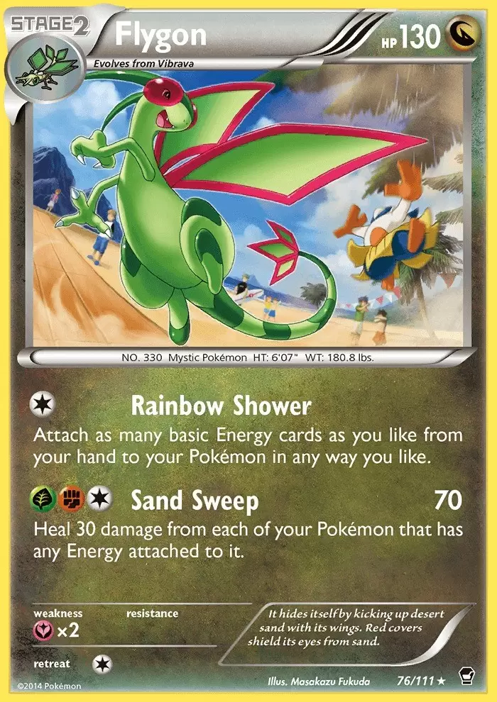 XY Furious Fists - Flygon