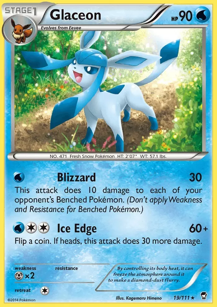 XY Furious Fists - Glaceon