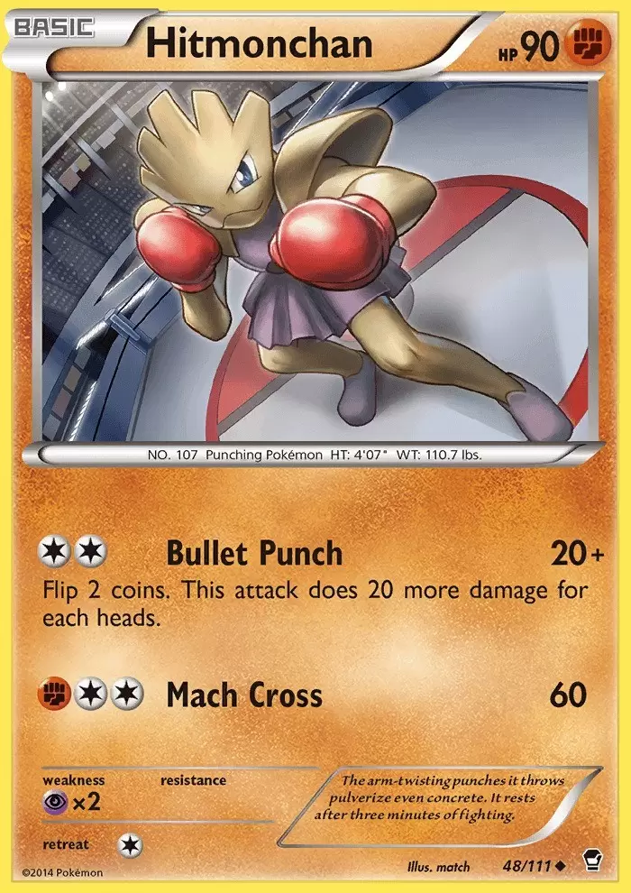 XY Furious Fists - Hitmonchan