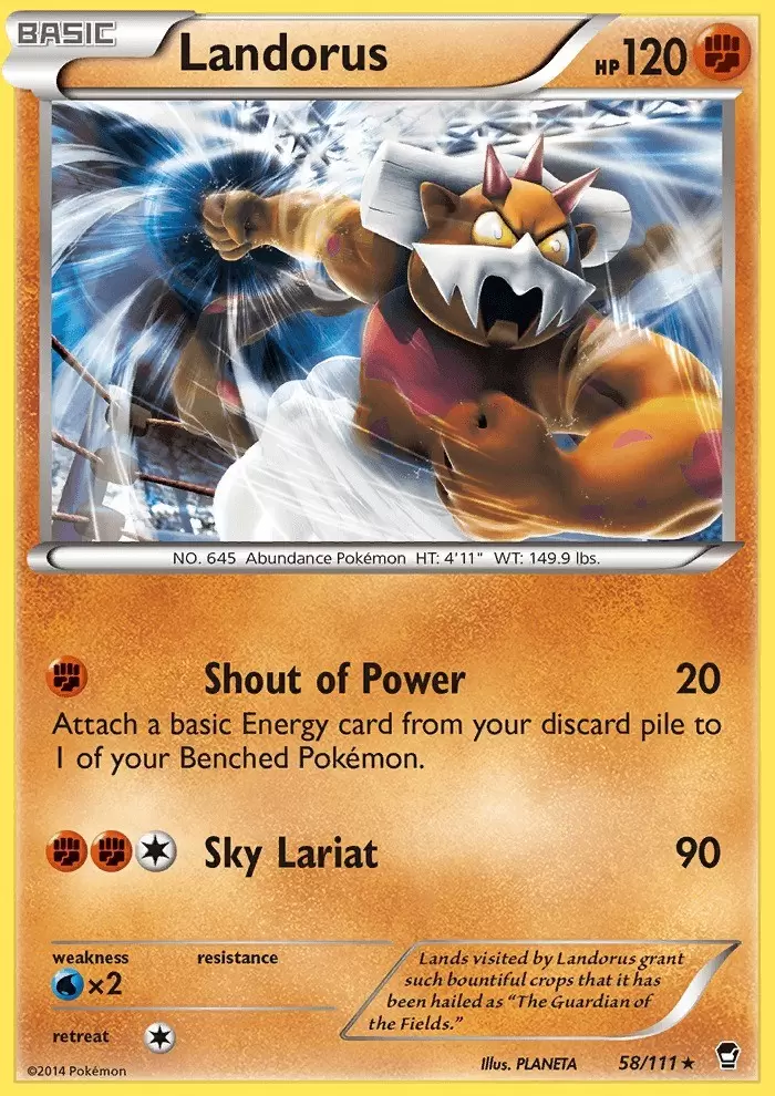 XY Furious Fists - Landorus