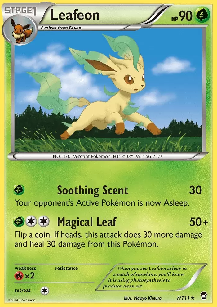 XY Furious Fists - Leafeon