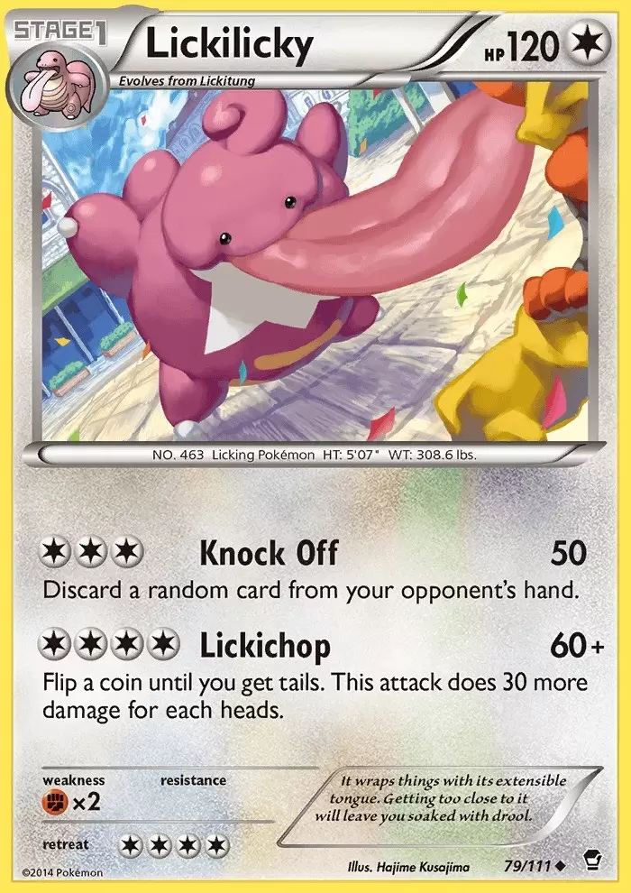 XY Furious Fists - Lickilicky