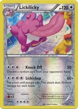 XY Furious Fists - Lickilicky Reverse