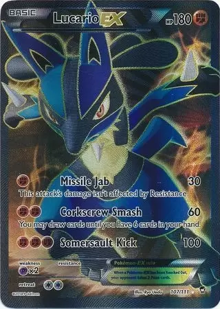 XY Furious Fists - Lucario EX