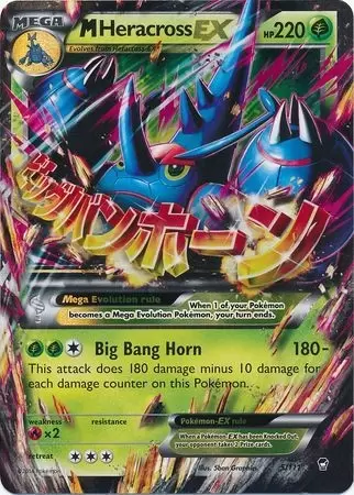 XY Furious Fists - M Heracross EX