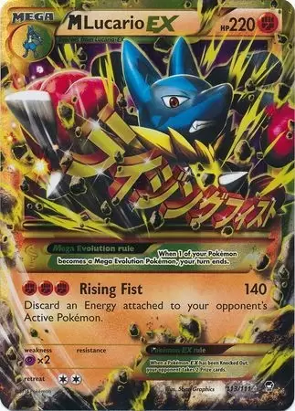 XY Furious Fists - M Lucario EX