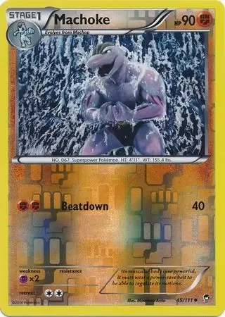 XY Furious Fists - Machoke Reverse