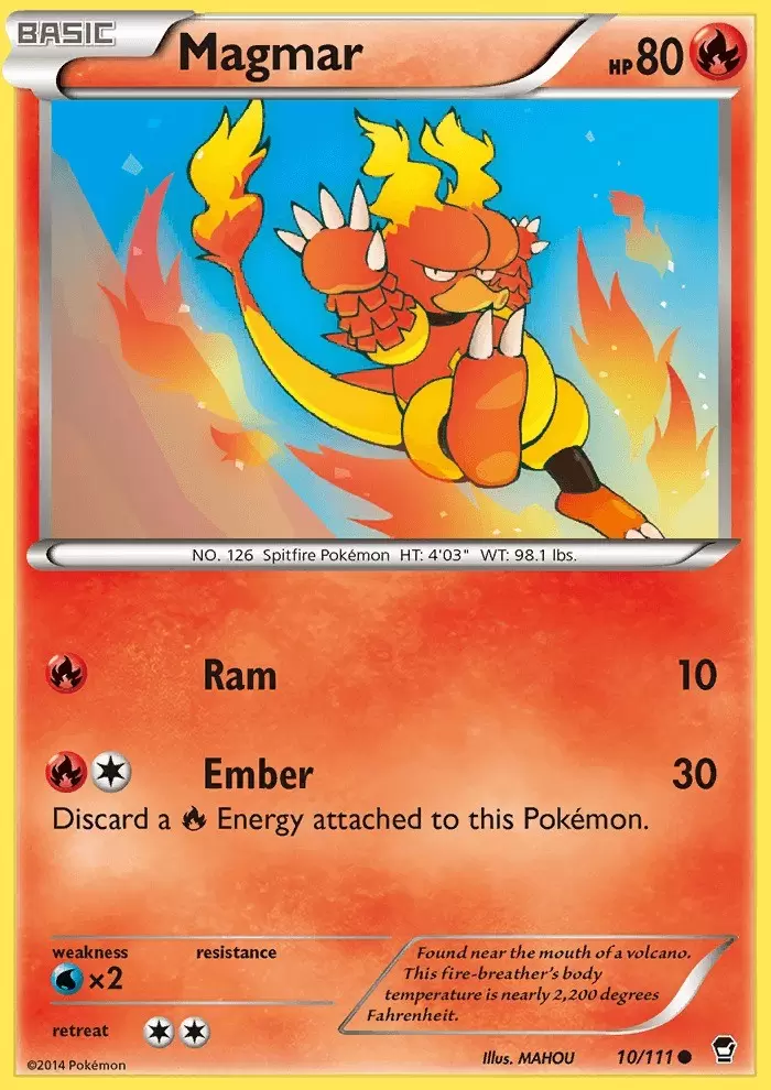 XY Furious Fists - Magmar