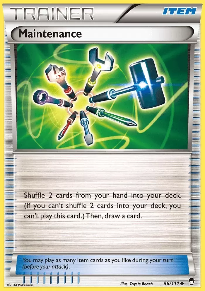 XY Furious Fists - Maintenance