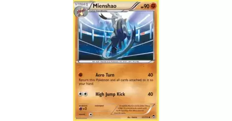 Mienshao Furious Fists 57/111 Uncommon 