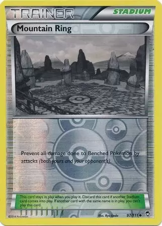 XY Furious Fists - Mountain Ring Reverse