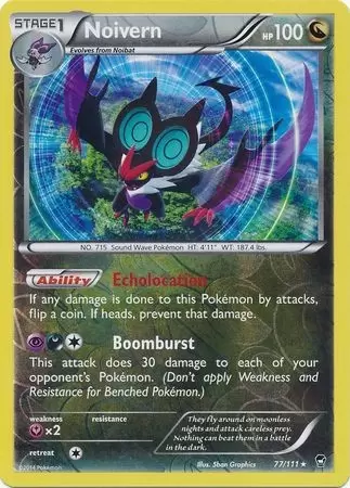 XY Furious Fists - Noivern Reverse