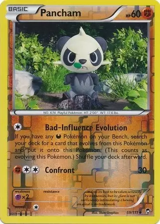 XY Furious Fists - Pancham Reverse