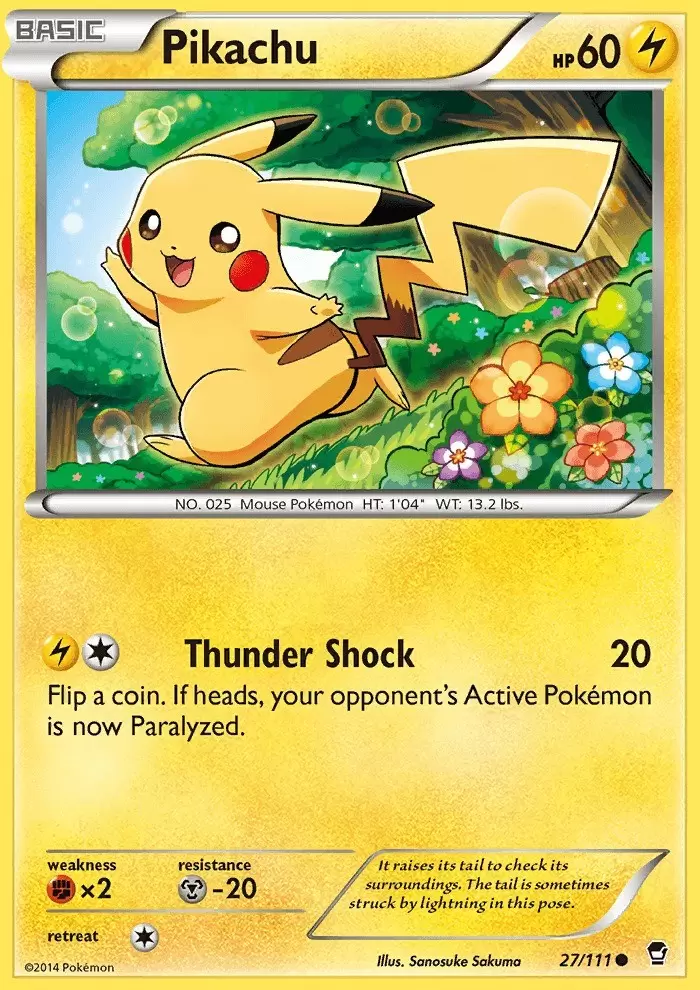 XY Furious Fists - Pikachu