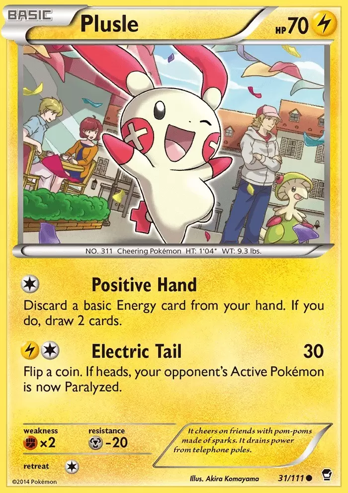 XY Furious Fists - Plusle