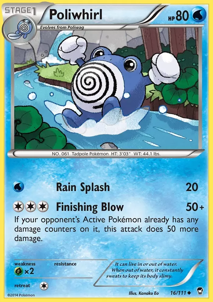 XY Furious Fists - Poliwhirl