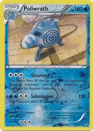 XY Furious Fists - Poliwrath Reverse