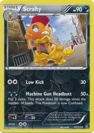 XY Furious Fists - Scrafty Reverse