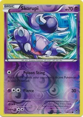 XY Furious Fists - Skorupi Reverse