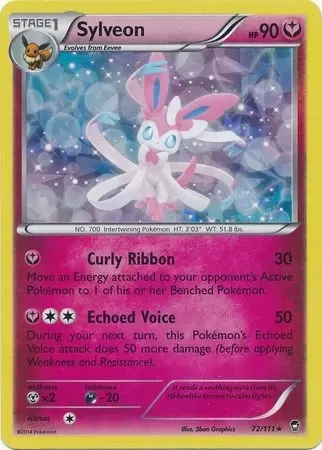 XY Furious Fists - Sylveon Holo Cracked Ice