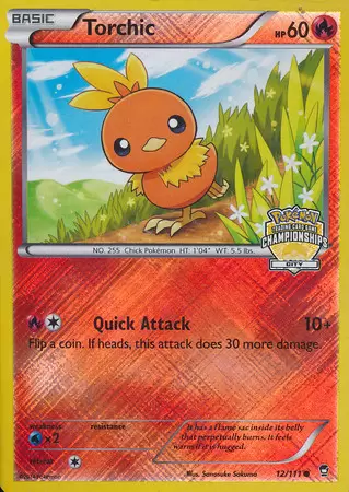 XY Furious Fists - Torchic Reverse City Championships