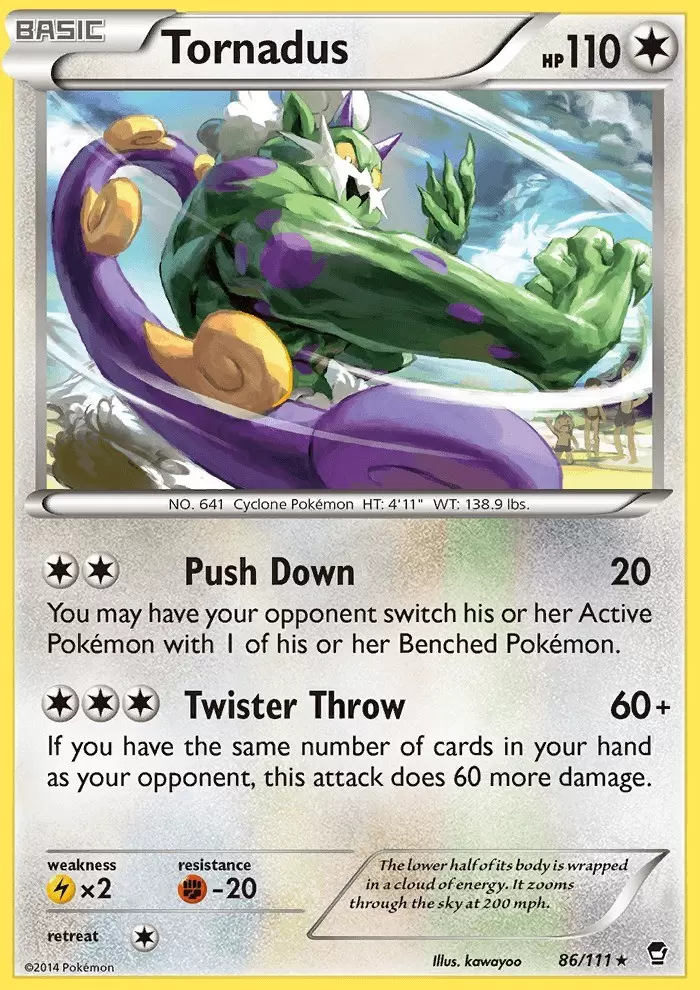 XY Furious Fists - Tornadus