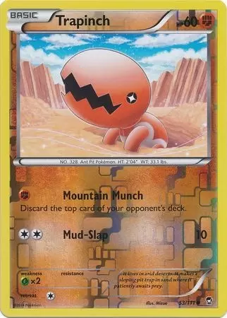 XY Furious Fists - Trapinch Reverse