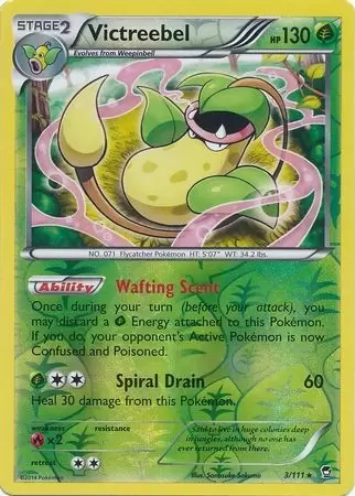 XY Furious Fists - Victreebel Reverse
