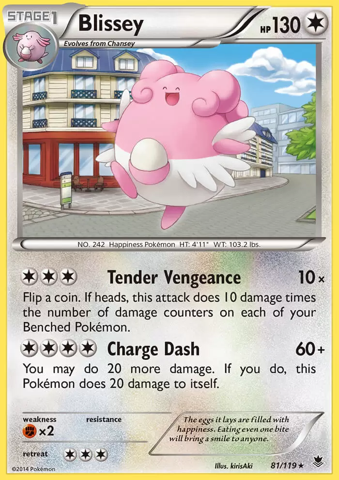 XY Phantom Forces - Blissey