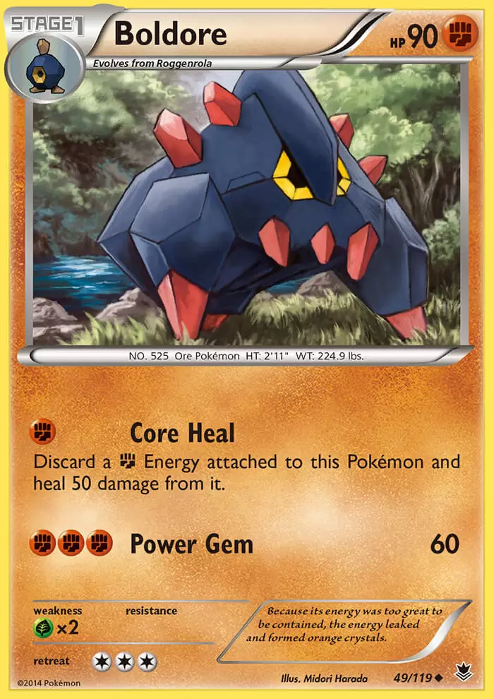 XY Phantom Forces - Boldore