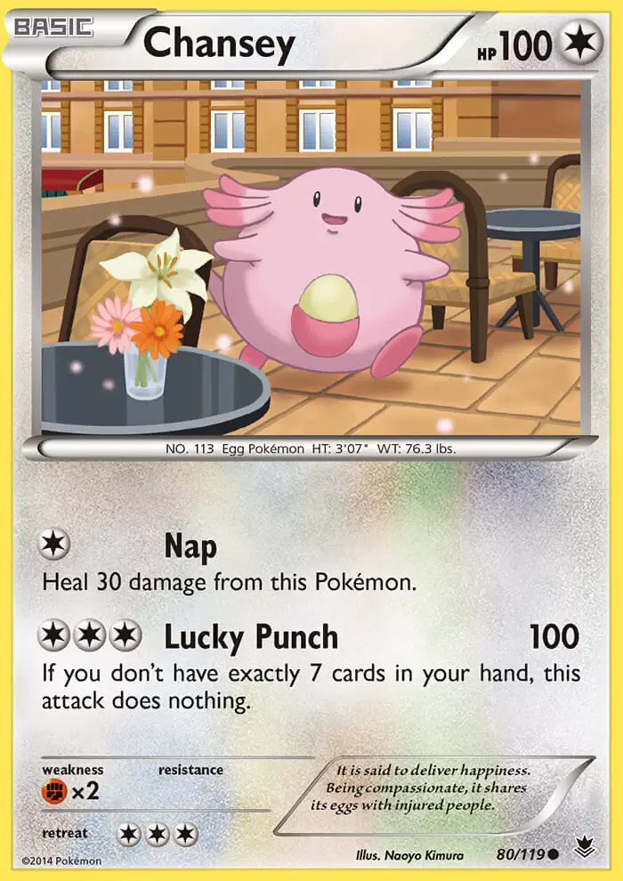 XY Phantom Forces - Chansey