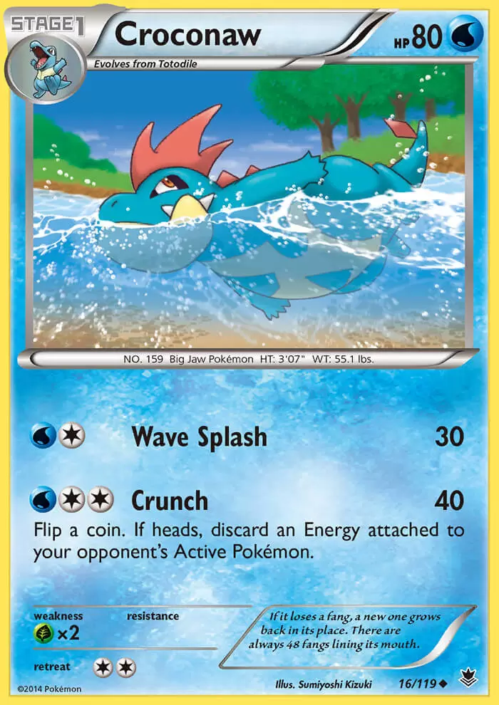 XY Phantom Forces - Croconaw