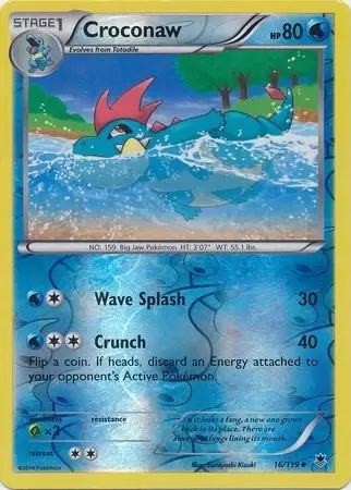 XY Phantom Forces - Croconaw Reverse