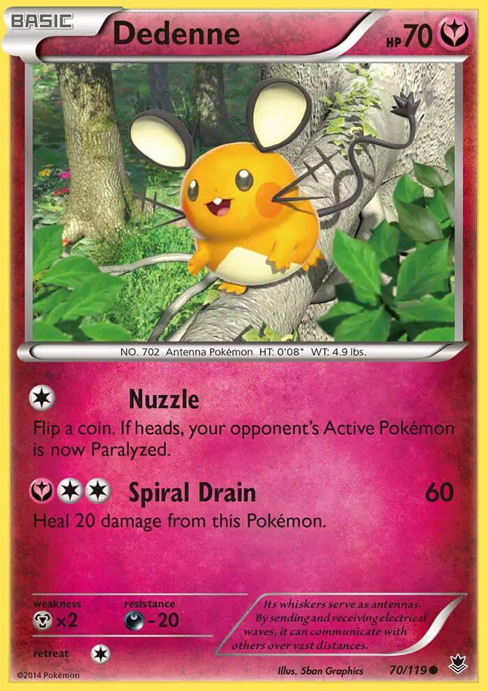 XY Phantom Forces - Dedenne