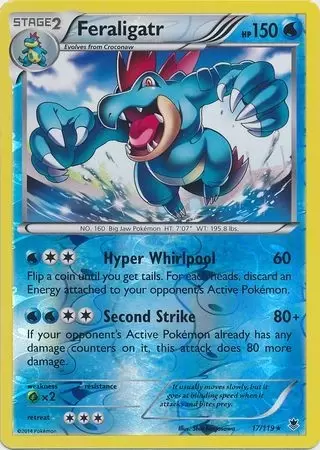 XY Phantom Forces - Feraligatr reverse