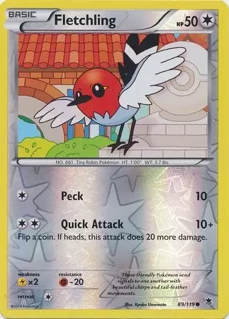 XY Phantom Forces - Fletchling Reverse