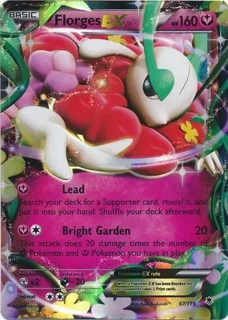 XY Phantom Forces - Florges EX