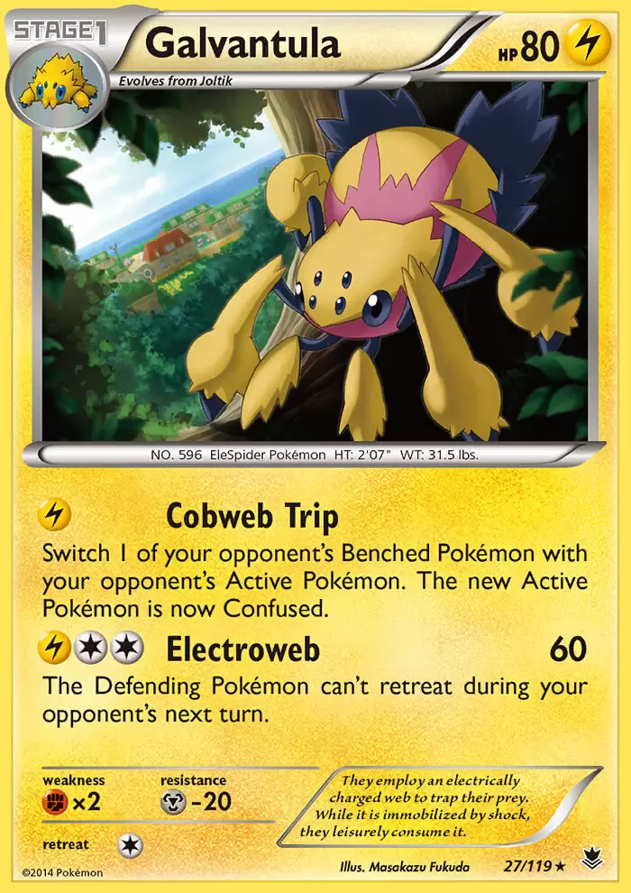 XY Phantom Forces - Galvantula