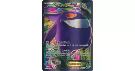 M Gengar Ex Pokemon Card -   Pokemon cards, Cool pokemon