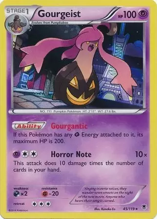 XY Phantom Forces - Gourgeist Holo