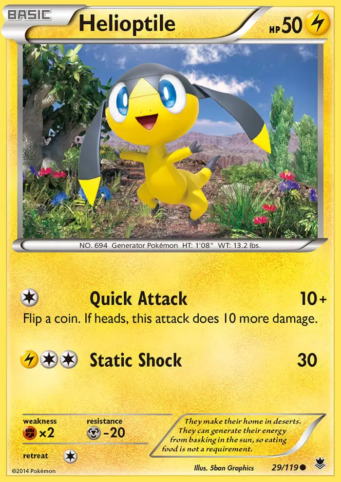 XY Phantom Forces - Helioptile