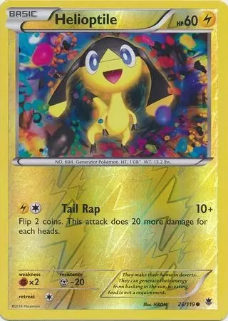 XY Phantom Forces - Helioptile Reverse