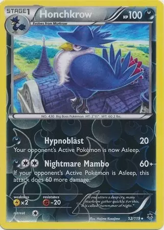 XY Phantom Forces - Honchkrow Reverse