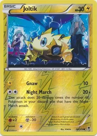 XY Phantom Forces - Joltik Reverse