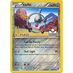 Klefki Reverse 4th Place Pokemon League