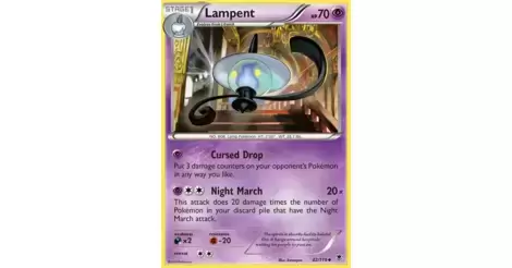 Lampent - XY Phantom Forces Pokémon card 42/119