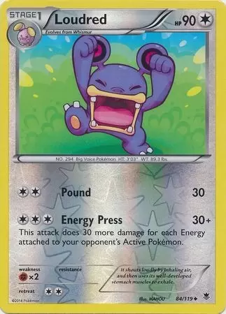 XY Phantom Forces - Loudred Reverse