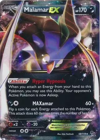 XY Phantom Forces - Malamar EX