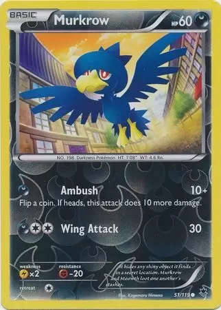 XY Phantom Forces - Murkrow Reverse