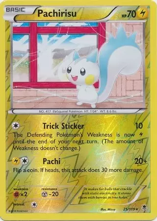 XY Phantom Forces - Pachirisu Reverse